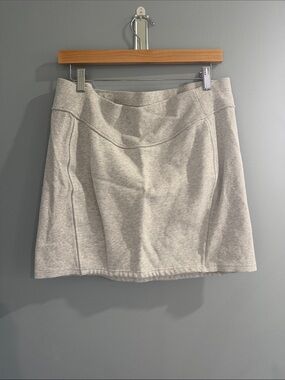 lululemon athletica Light Gray Mini Skirt